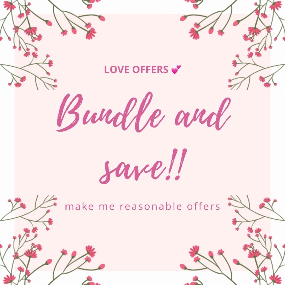 Ask me offers !! 💕🙂 bundle and save 🌺✨🍃